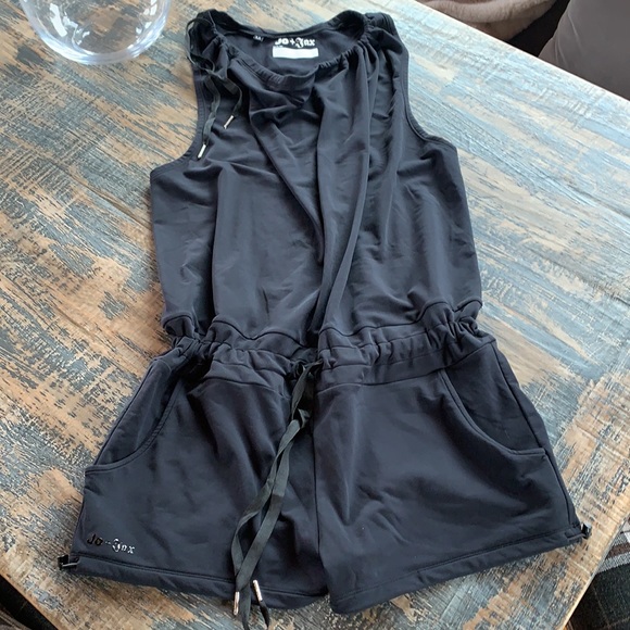 Jo + Jax Black Leotard Romper - Picture 8 of 8